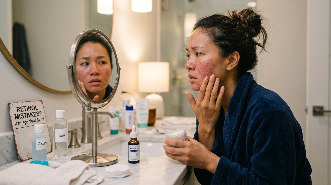 Common Retinol Mistakes That Can Damage Your Skin