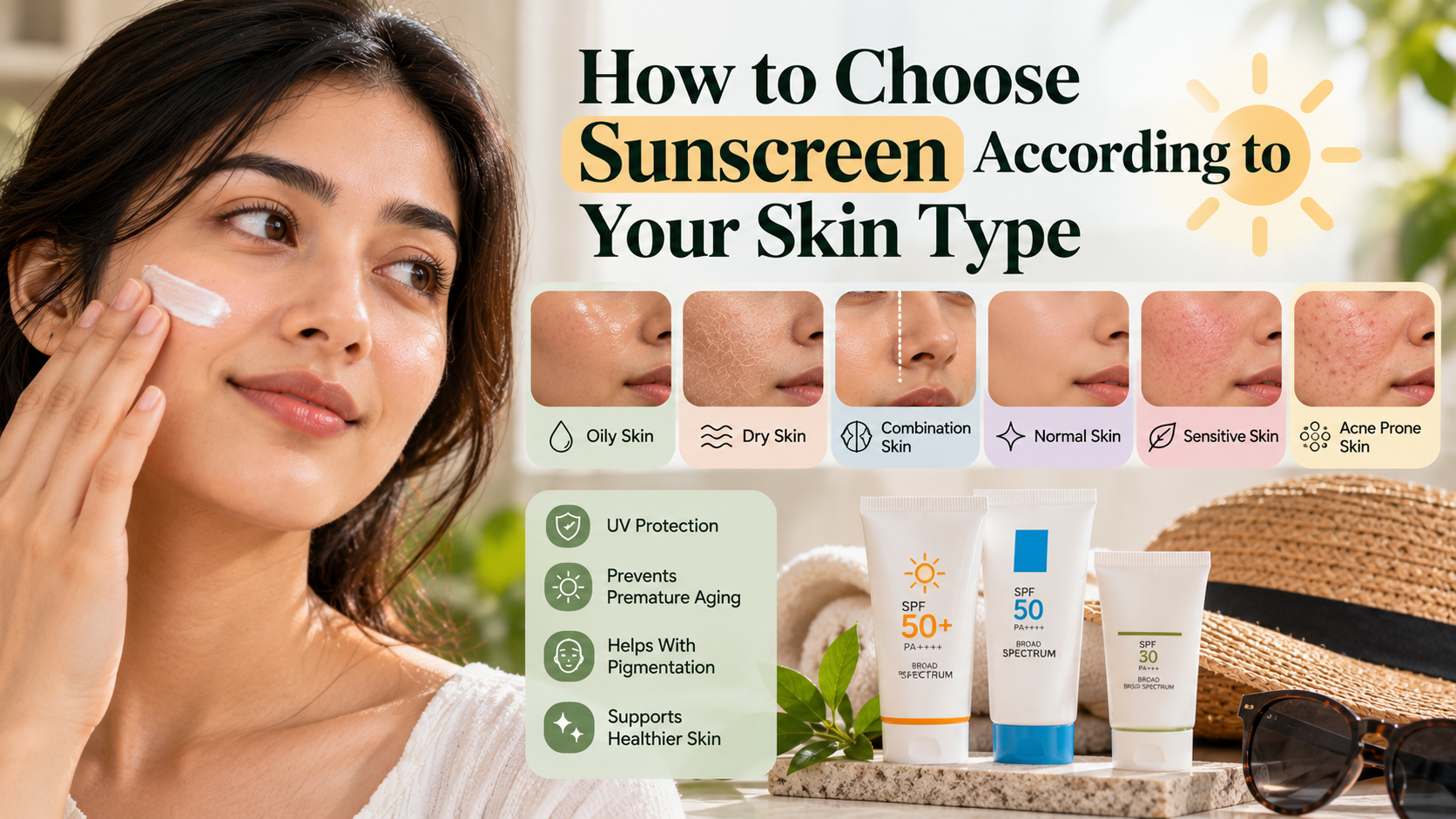 How to Choose Sunscreen According to Your Skin Type